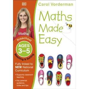 Maths Made Easy Matching And Sorting Preschool Ages 3-5 imagine