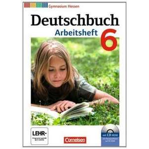 Deutschbuch 6. Schuljahr. Arbeitsheft mit Loesungen und UEbungs-CD-ROM imagine