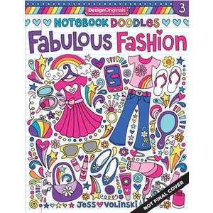 Notebook Doodles Fabulous Fashion imagine