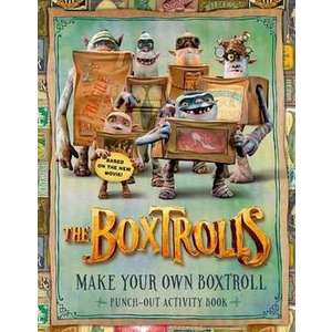 The Boxtrolls: Make Your Own Boxtroll Punch-out Activity Book imagine
