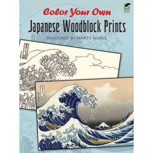 Color Your Own Japanese Woodblock Prints imagine