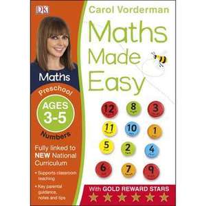 Maths Made Easy Numbers Preschool Ages 3-5 imagine
