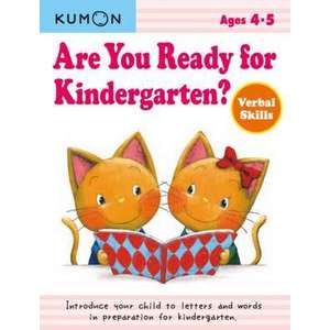 Are You Ready for Kindergarten? imagine