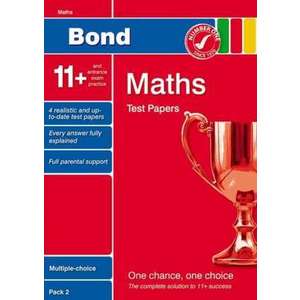 Lindsay, S: Bond 11+ Test Papers Maths Multiple-Choice Pack imagine