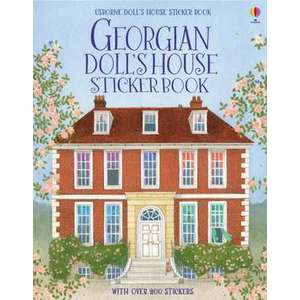 Georgian Doll's House Sticker Book imagine