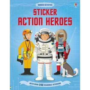 Sticker Action Heroes imagine