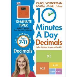 10 Minutes A Day Decimals, Ages 7-11 (Key Stage 2) imagine