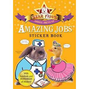 Amazing Jobs Sticker Book: Star Paws imagine