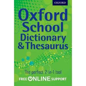 Oxford School Dictionary & Thesaurus imagine