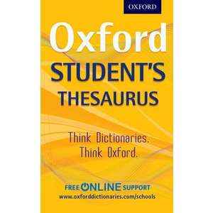Oxford Student's Thesaurus. imagine