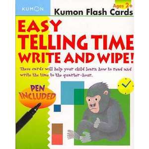 Easy Telling Time Write and Wipe! [With Pen] imagine