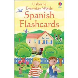 Everyday Word Flashcards In Spanish imagine