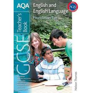 AQA GCSE English and English Language Foundation Tier Teacher's Book imagine