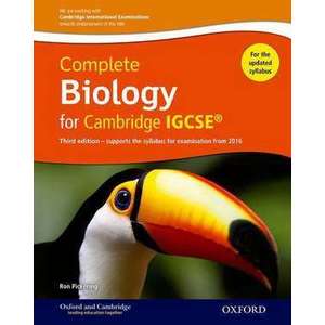 Complete Biology for Cambridge IGCSE ® Student book (Third edition) imagine