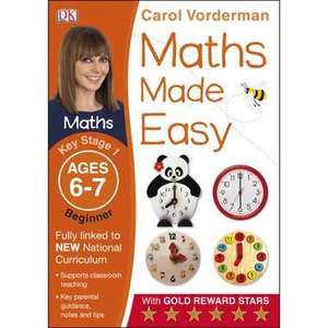 Maths Made Easy Ages 6-7 Key Stage 1 Beginner imagine
