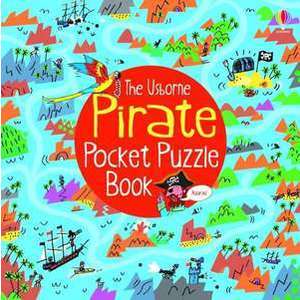 Pirate Pocket Puzzle Book imagine