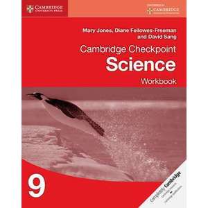 Cambridge Checkpoint Science Workbook 9 imagine