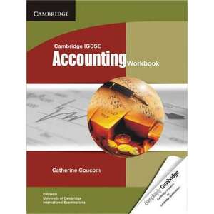 Cambridge IGCSE Accounting Workbook imagine