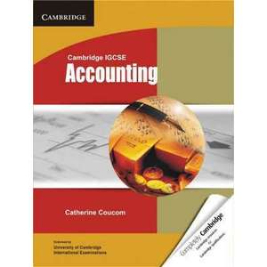 Cambridge IGCSE Accounting Student's Book imagine