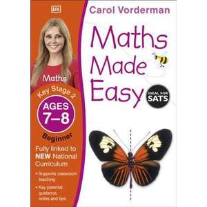 Maths Made Easy Ages 7-8 Key Stage 2 Beginner imagine