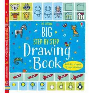 Big Step-by-step Drawing Book imagine
