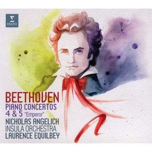 Beethoven: Piano Concertos No. 4 & 5 | Nicolas Angelich, Laurence Equilbey, Insula Orchestra imagine