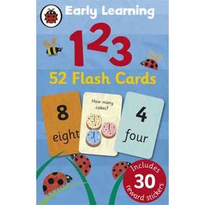 Ladybird Early Learning: 123 flash cards imagine