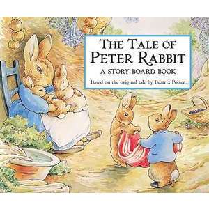 The Tale of Peter Rabbit Story Board Book imagine