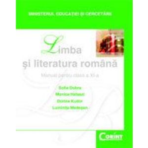 Limba si literatura romana. Manual pentru clasa a XI-a (Sofia Dobra) imagine