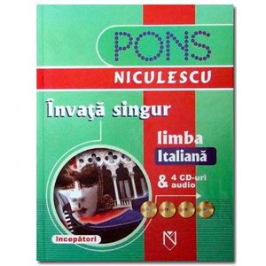 Invata singur limba italiana (contine 4 CD-uri audio) imagine