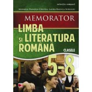 Memorator de limba și literatura română pentru clasele V-VIII imagine