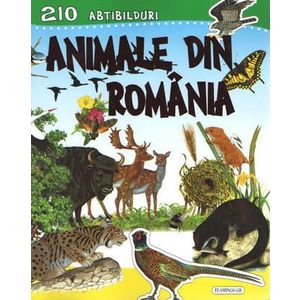 Animale din România. 206 abțibilduri imagine