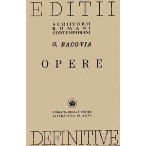 George Bacovia - Opere imagine