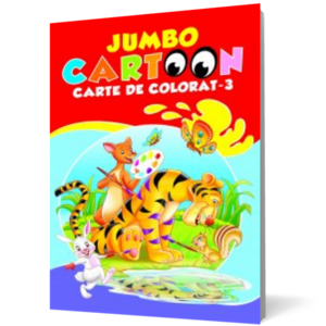 Jumbo Cartoon - Carte de colorat 3 imagine