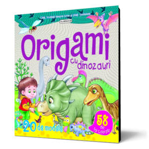 Origami cu dinozauri imagine