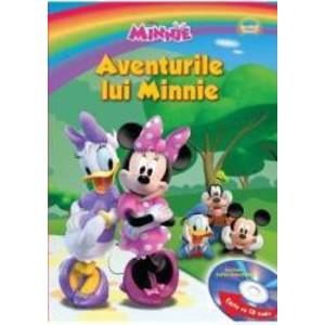 Disney - Aventurile lui Minnie Carte+CD Format mare Lectura Stefan Aruxandei imagine