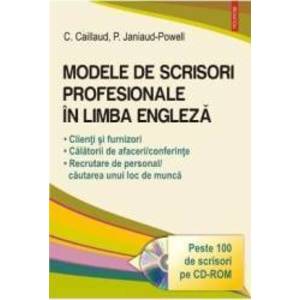 Modele de scrisori profesionale in limba engleza - C. Caillaud P. Janiaud-Powell imagine