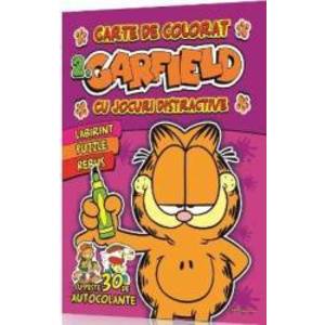 Garfield vol.2 Carte de colorat cu jocuri distractive imagine