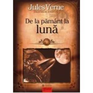 De la pamint la luna - Jules Verne imagine