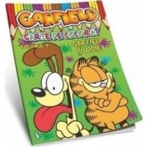 Garfield vol.5 Garfield si Odie. Carte de colorat imagine