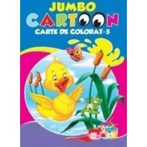 Jumbo Cartoon 5 - Carte de colorat imagine