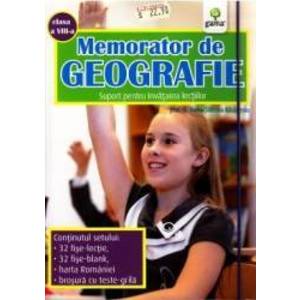 Memorator de geografie clasa 8 - Elena-Simona Albastroiu imagine