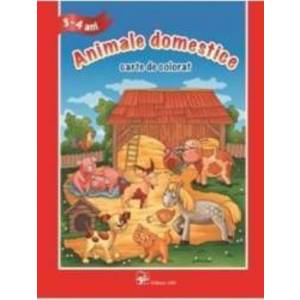 3-4 Ani - Animale domestice - Carte de colorat imagine