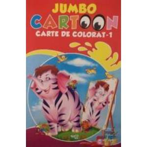 Jumbo Cartoon 1 - Carte de colorat imagine