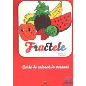 Fructele - Carte de colorat in versuri - Mihai Neacsu imagine