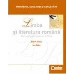 Manual romana clasa 11 - Marin Iancu Ion Balu imagine