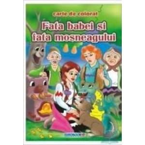 Fata Babei si fata Mosului - Carte de colorat ed. 2012 2.5 imagine