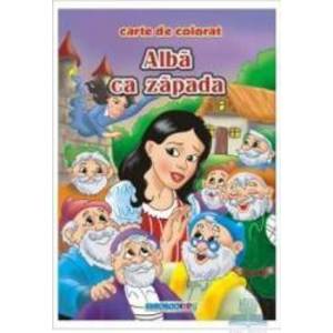 Alba ca Zapada - Carte de colorat ed. 2012 2.5 imagine