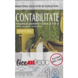 Contabilitate Cls 10 - Violeta Isai imagine