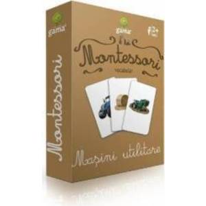 Montessori - Vocabular Masini utilitare imagine